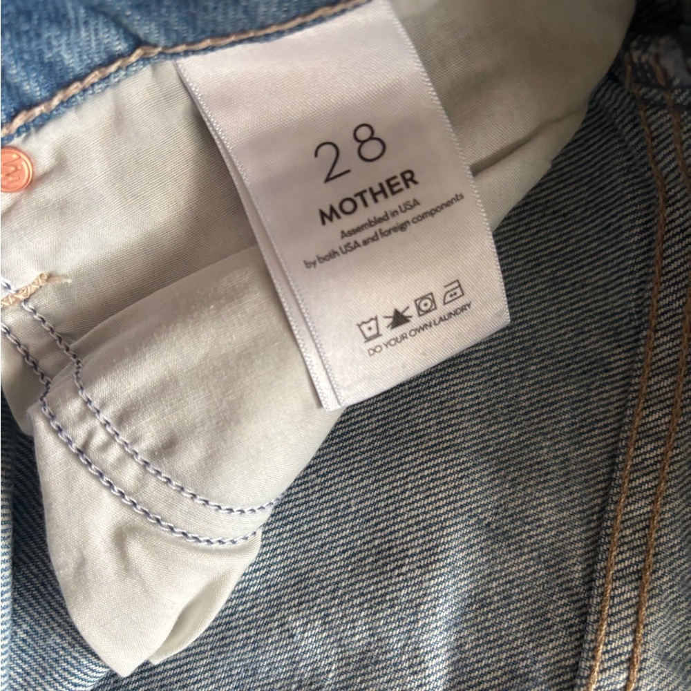 Mother Denim The Tux Sidestepper Sneak Fray
28 / Double Stacked - Picture 3 of 15
